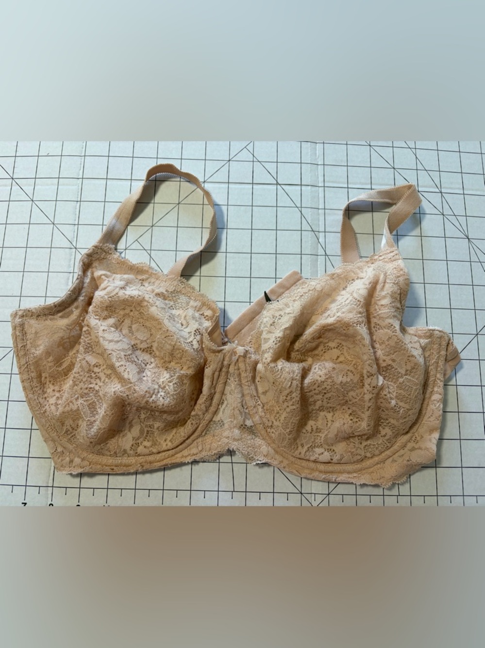 torrid Lace Underwire Bra - Beige